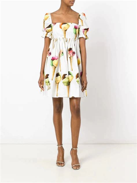 dolce and gabbana ice cream dress